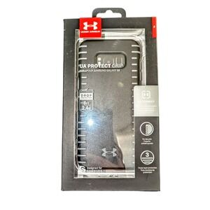 F4. UNDER ARMOUR Protect Grip Protective Case For Samsung Galaxy S8 In Blk/Gray